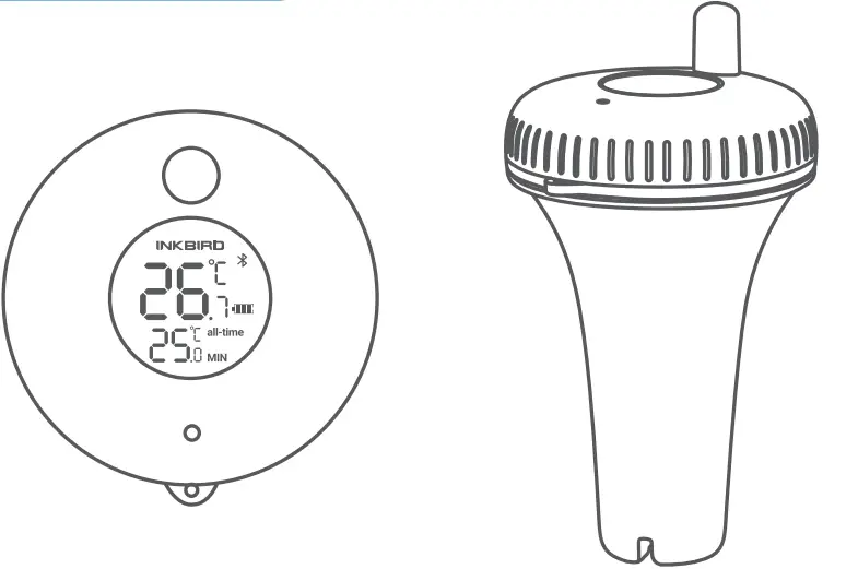 INKBIRD IBS P01B Bluetooth Pool Thermometer - Introduction