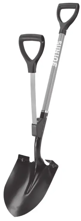 SUN JOE SJSHLV06 RM Shovelution Utility Digging Shovel