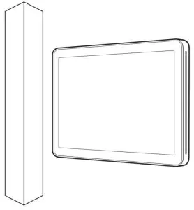 logitech Tap Scheduler for Meeting Rooms - WALL MOUNT