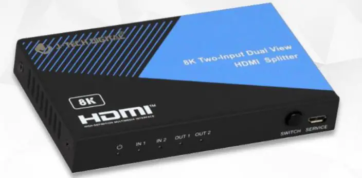 J-TECH DIGITAL JTD-648 2 Input HDMI 2.1 Switch FIG1