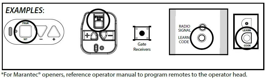 GENIE GU4TG2-R 4-Button Garage Door Opener Remote FIG 1