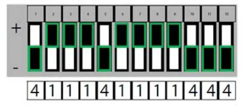 GENIE GU4TG2-R 4-Button Garage Door Opener Remote FIG 6