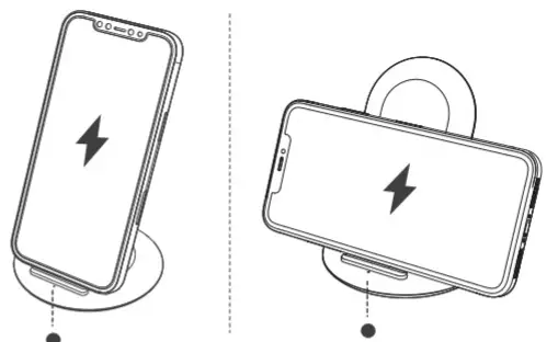 onn WIABLK100030328 Wireless Charging Stand - Charging Stand 2