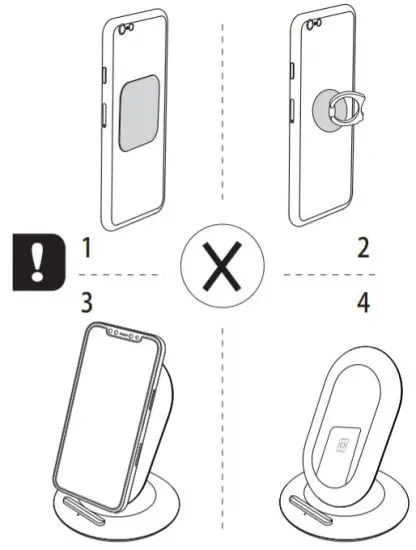 onn WIABLK100030328 Wireless Charging Stand - Charging Stand 3