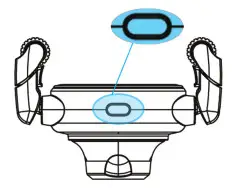Jowua Taiwan Branch V1101 10W Car Wireless Charging Roller Car Phone Holder - Instructions 3