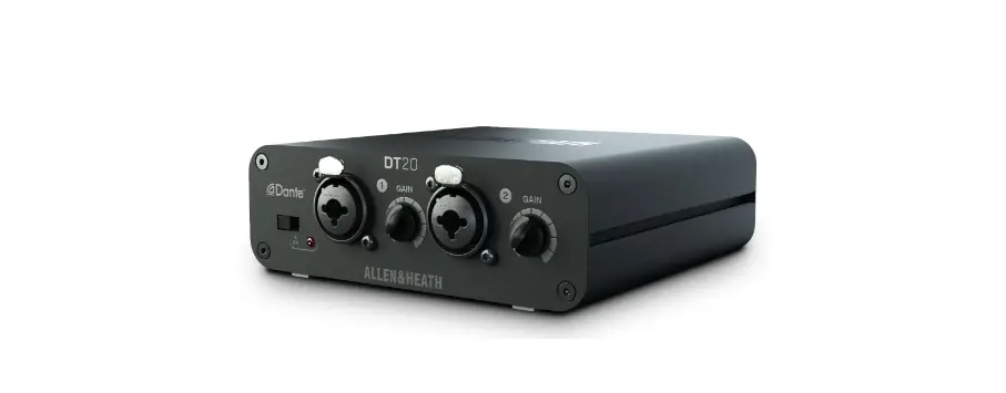 Allen Health Dt20 2-in Dante Expander With Power Supply User Guide Allen Health Dt20 2-in Dante Expander With Power Supply User Guide