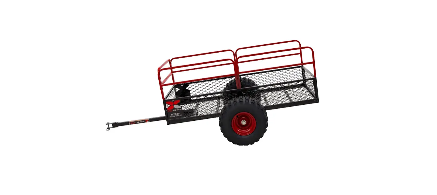 Yutrax Tx162 Heavy Duty Atv Trailer User Manual