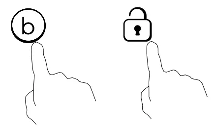 CANDY CTP643C YEP Induction Hob - Lock