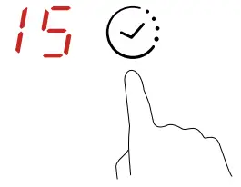 CANDY CTP643C YEP Induction Hob - l flash