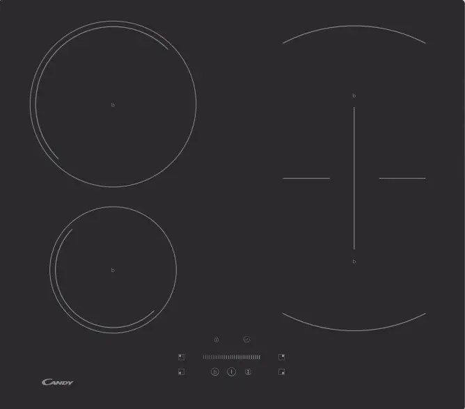 CANDY CTP643C YEP Induction Hob