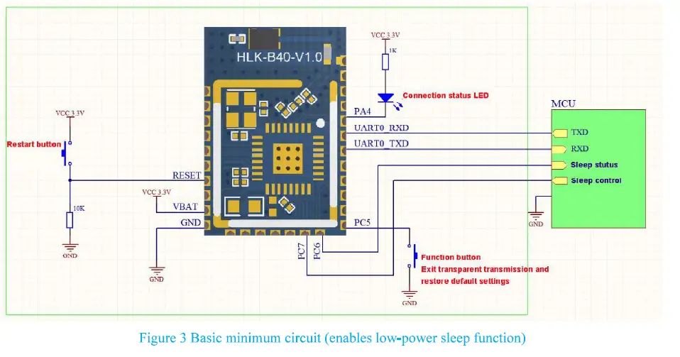 Hi-Link HLK-B40 Bluetooth Transparent Transmission Module-3