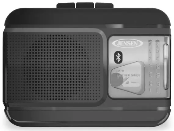 JENSEN MCR-60 AM FM Radio Cassette Player Recorder with Bluetooth PRO