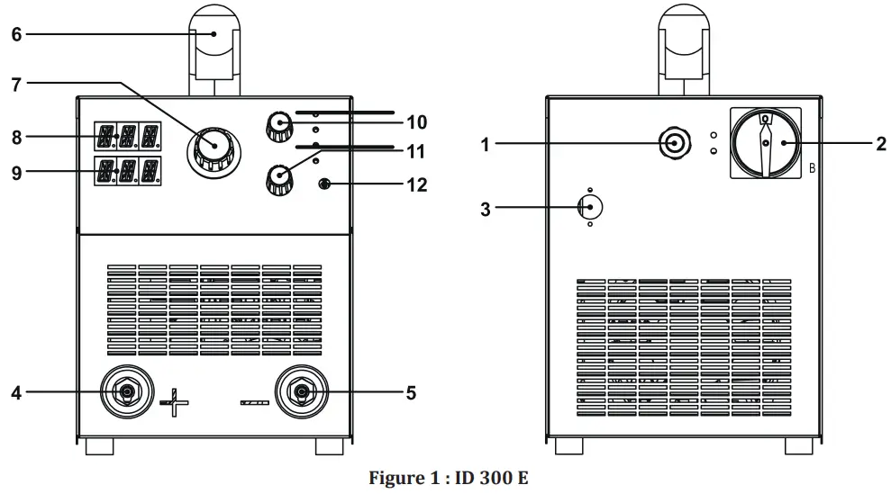 Magmaweld ID 300 E DC Inverter Arc Welding Machine User Manual - Figure 1