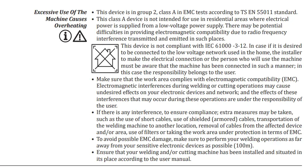 Magmaweld ID 300 E DC Inverter Arc Welding Machine User Manual - SAFETY PRECAUTIONS