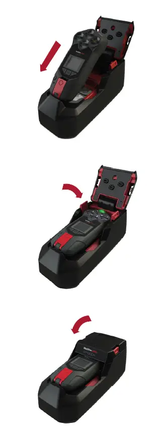 blackline -safety G7- DOCK Bump- Test and -Calibration -Station- FIG 9