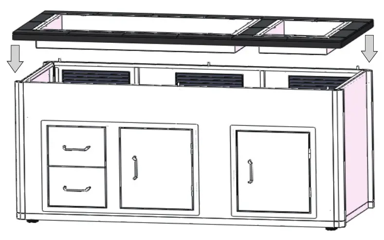 Beef Eater Proline Artisan ODK Cabinets 111