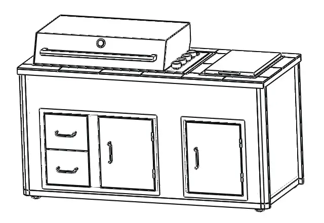Beef Eater Proline Artisan ODK Cabinets Cabinets