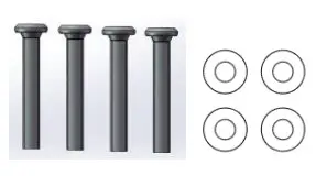 Beef Eater Proline Artisan ODK Cabinets M6x40 Screw