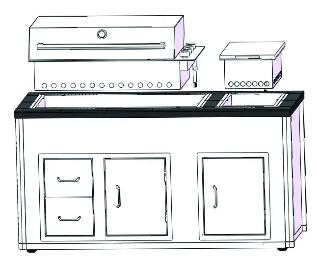 Beef Eater Proline Artisan ODK Cabinets Step 11
