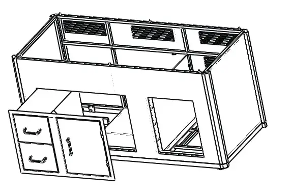 Beef Eater Proline Artisan ODK Cabinets Step 7