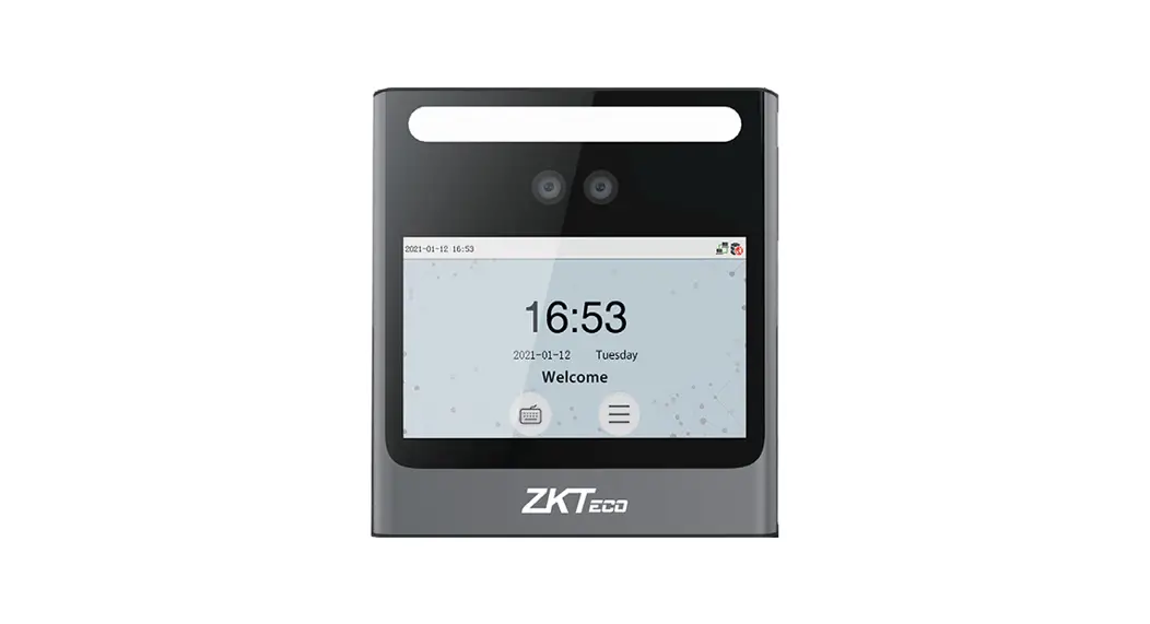 Zkteco Eface10 Time & Attendance And Access Control Terminal Installation Guide Zkteco Eface10 Time & Attendance And Access Control Terminal Installation Guide