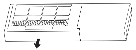 Remove the air filter