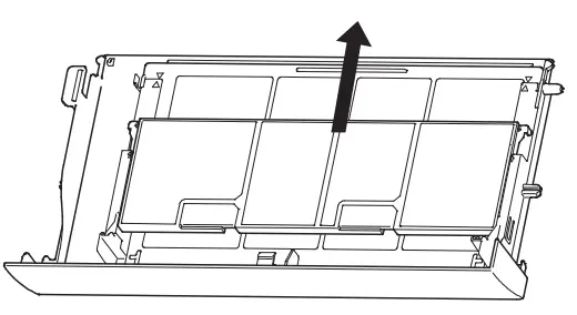 Removing the air filter