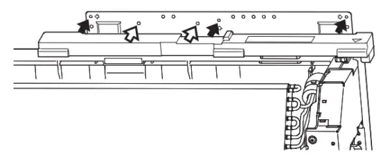 Fix the installation plate