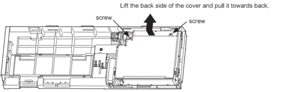 Remove the screw