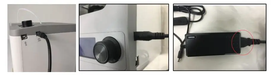 MONOPRICE 40108 Cadet 3D Printer - Ensure that the power switch on the inline control