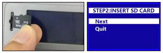 MONOPRICE 40108 Cadet 3D Printer - Remove the included microSD™ card from the Accessory Box