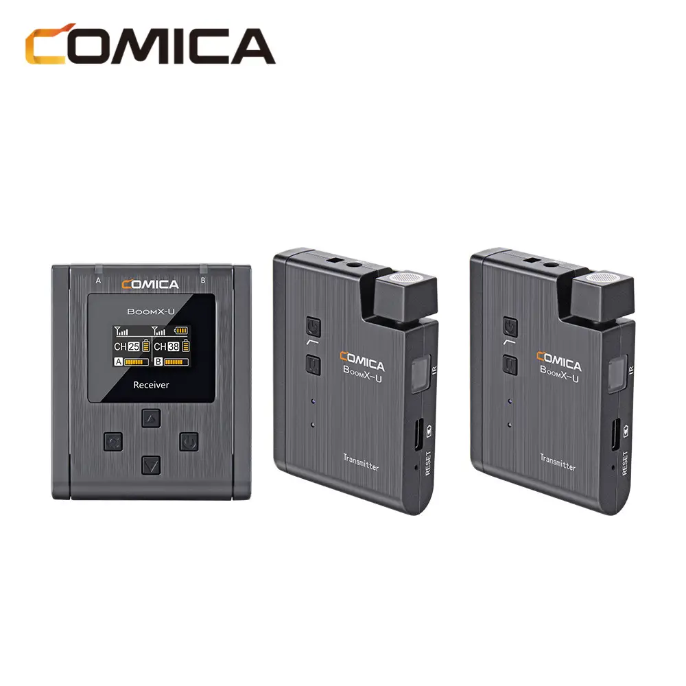 Comica Broadcasting-level Multi-functional Mini Uhf Wireless Microphone User Manual