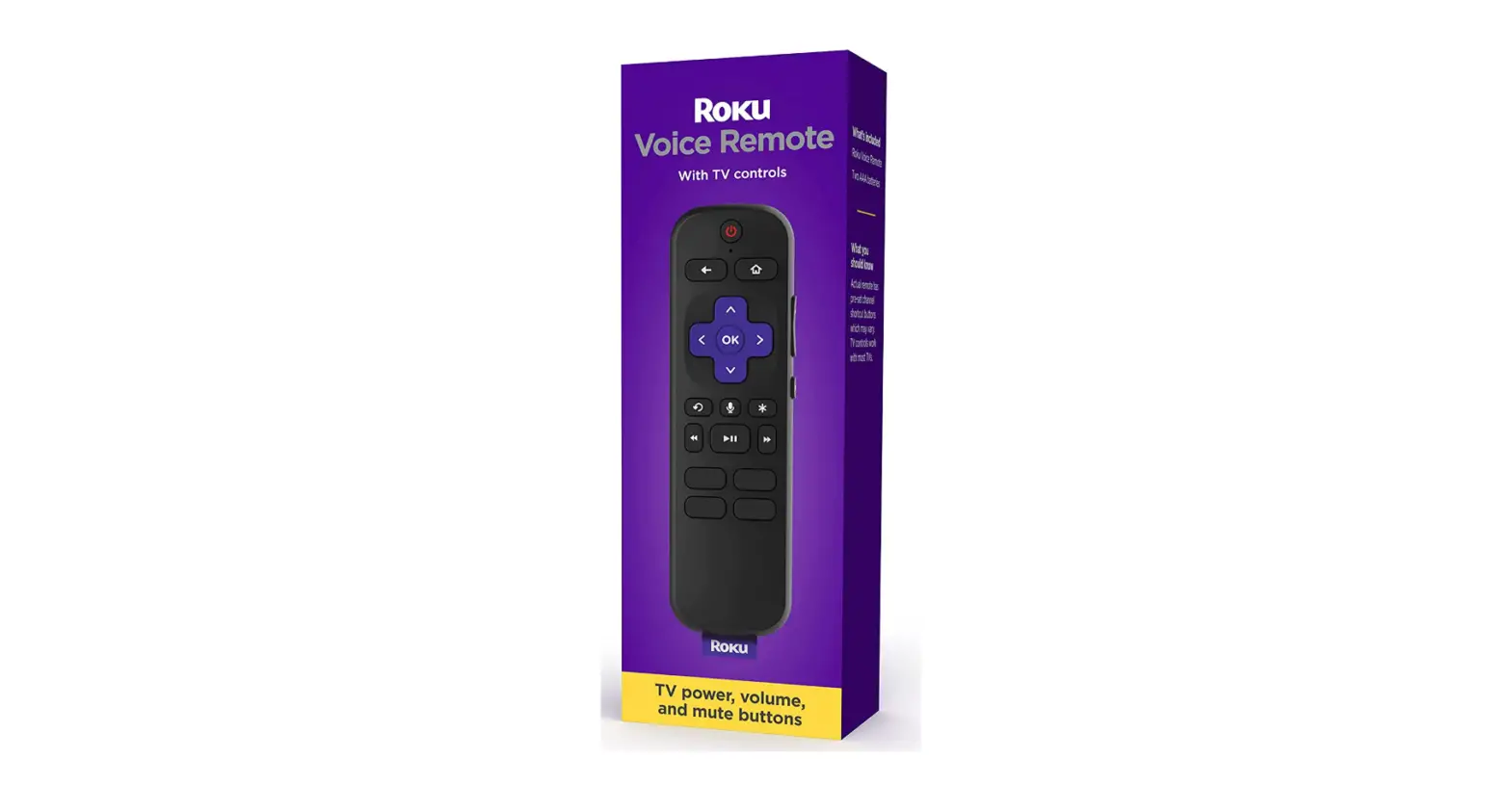 Roku Voice Remote (official) For Roku Players-complete Features/instruction Guide Roku Voice Remote (official) For Roku Players-complete Features/instruction Guide