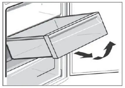 Electrolux ESE5401A BPH 528L Side By Side Refrigerator - Crisper Bin