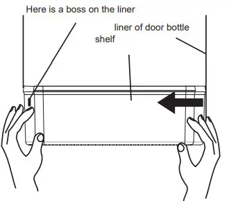 Electrolux ESE5401A BPH 528L Side By Side Refrigerator - Door storage bins