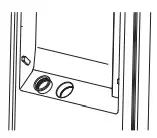 Electrolux ESE5401A BPH 528L Side By Side Refrigerator - water tank assembly 2