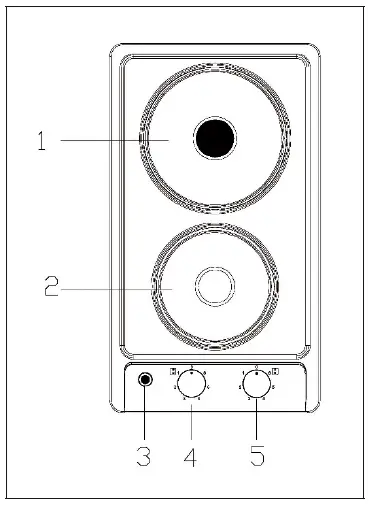 KLARSTEIN -10035700- Appetito -Domino -Electric -Cooking- Hob -1