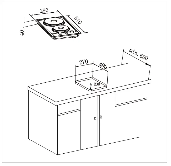 KLARSTEIN -10035700- Appetito -Domino -Electric -Cooking- Hob -3