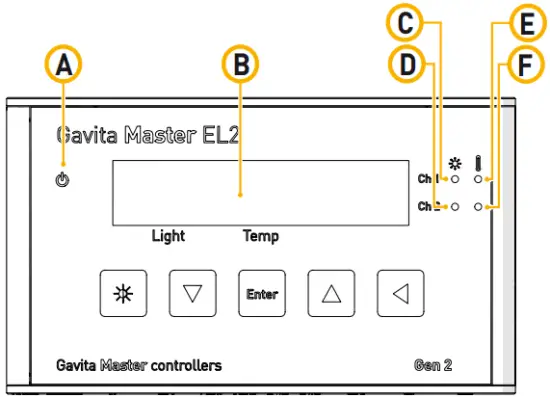 GAVITA EL2 Master Controller - Fig 35