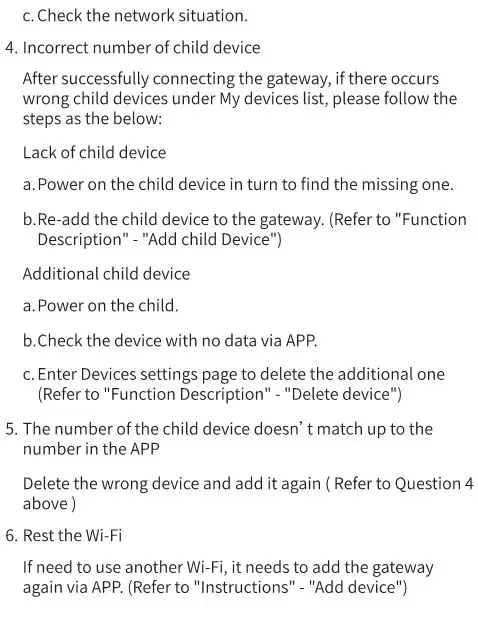 Govee wireless thermo-hygrometer - Troubleshooting 2