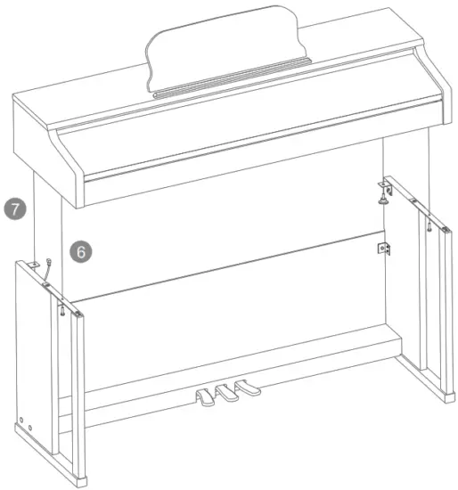 Wanaka SP PLAY The ONE Weighted 88 Key Smart Piano - Fig 12