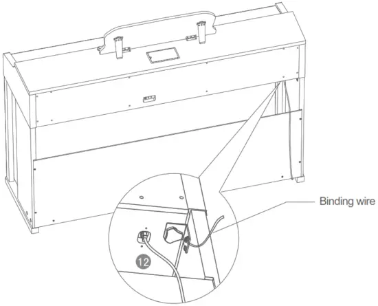 Wanaka SP PLAY The ONE Weighted 88 Key Smart Piano - Fig 13