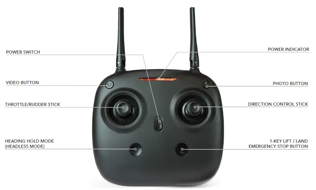 Force 1 U49C Red Heron 120° wide-angle 720P HD Camera 12