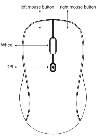 Shenzhen Dzh Industrial DM8100 2 4G Wireless Mouse - mause