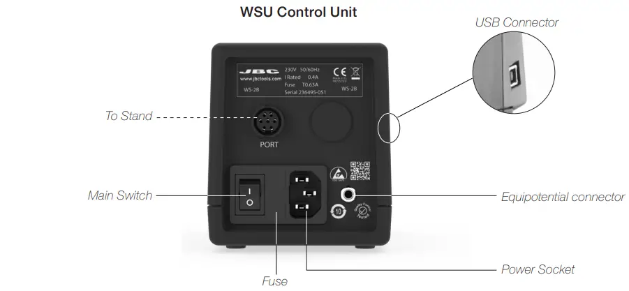 JBC WSU-9A Wire Stripper Control Unit 2
