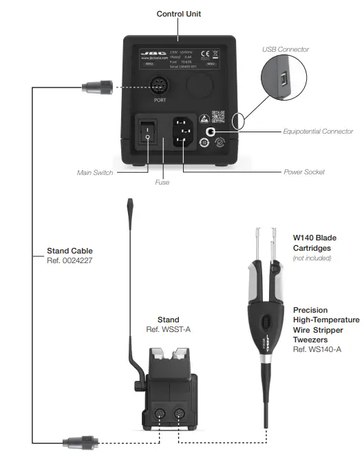 JBC WSU-9A Wire Stripper Control Unit 3