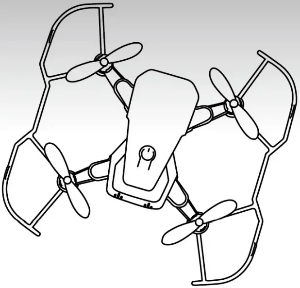 Glory Bright A808 6-Axis Gyro System Drone - fig