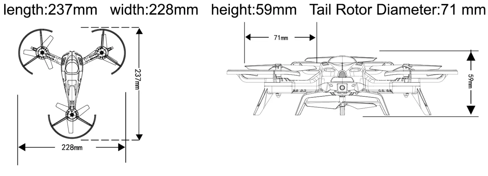 BrooksBrookstone-707559BRS-RC-SMART-DRONE-FIG-6tone-707559BRS-RC-SMART-DRONE-FIG-6