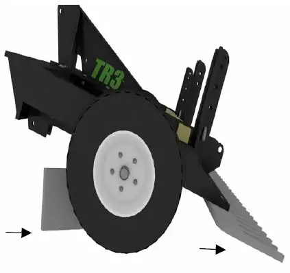 abi ATTACHMENTS TR3 Tractor Rake fig 12