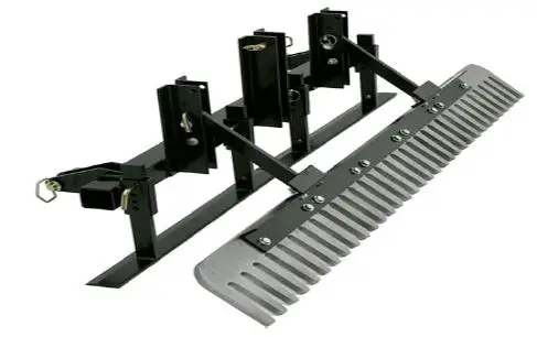 abi ATTACHMENTS TR3 Tractor Rake fig 17